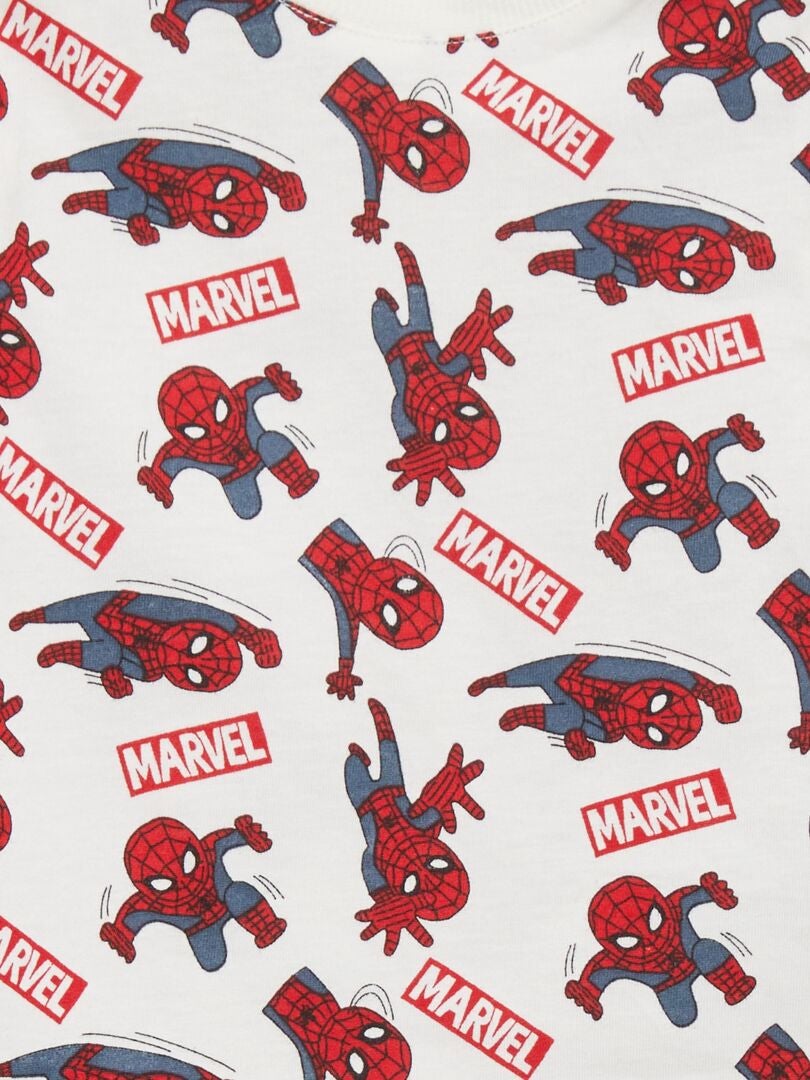 Set van 2 'Spider-Man' T-shirts - ROOD