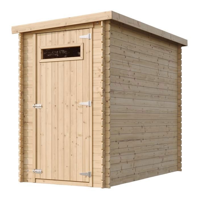 Abri de jardin en bois - AVEC SOL TRAITÉ - Timbela M306A-M306G - Le chalet en bois