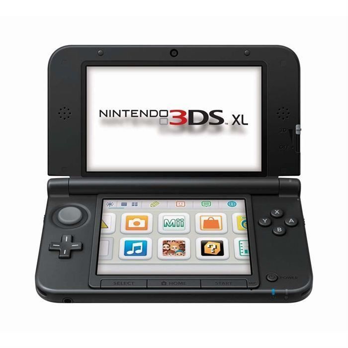 CONSOLE 3DS XL BLEU + NOIR