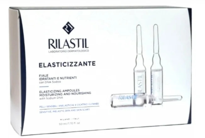Rilastil Rilastil Elasticizing 10 flesjes van 5 ml Verstevigt en hydrateert