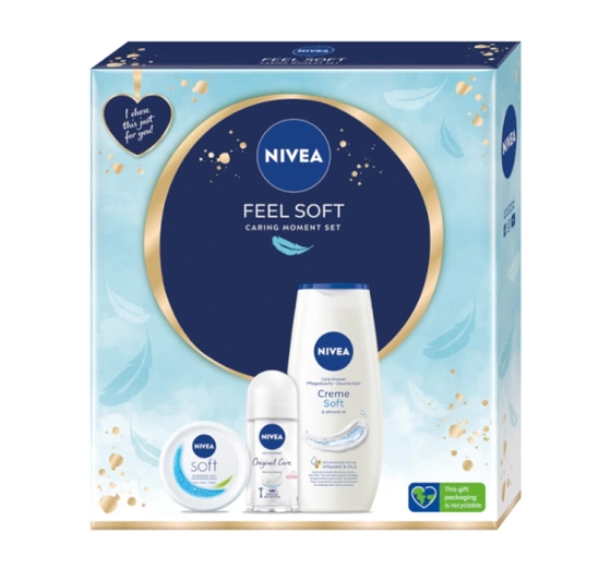 NIVEA Feel Soft zestaw kosmetyków dla kobiet