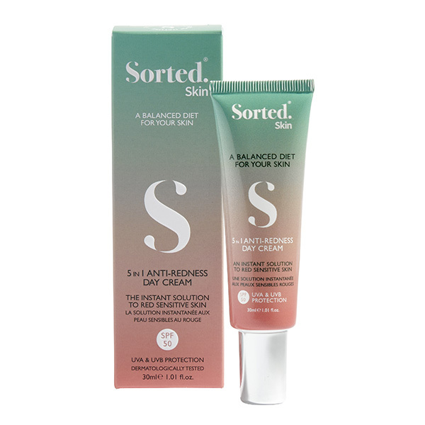 Sorted Skin Creme de Dia Anti-Vermelhidão 5 em 1 FPS 50 30ml
