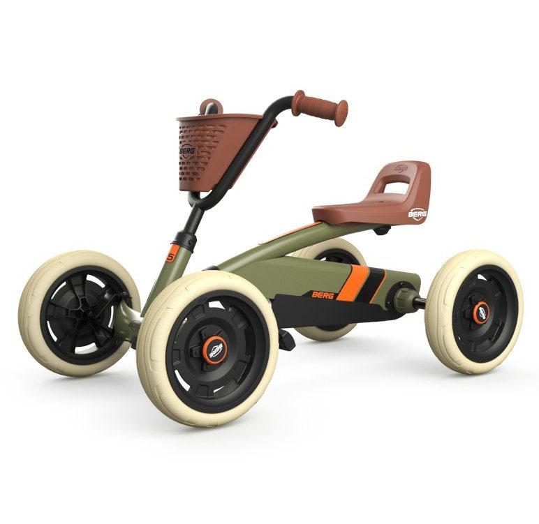 Berg children's vehicle wheels Berg pedal go-kart Buzzy Retro Green