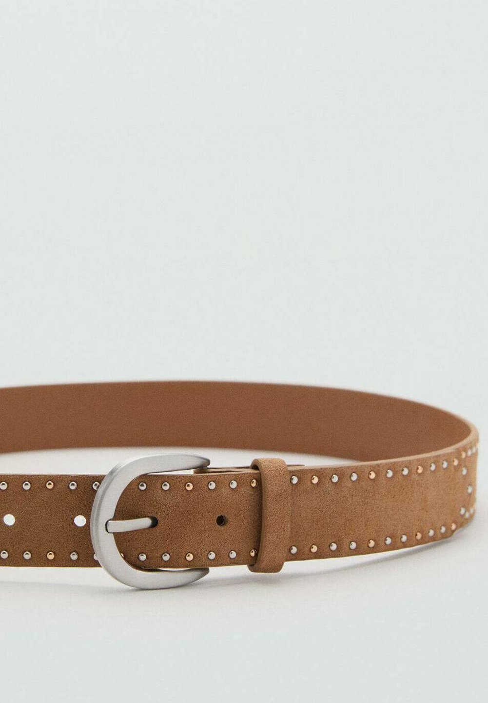 Mango Kids TEEN MIT NIETEN - Gürtel - sand
