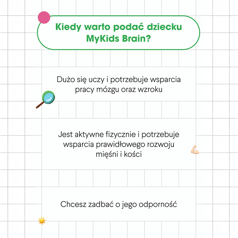 Health Labs Care MyKids Brain, suplemento alimentar em solução oral para o bom funcionamento do coração e do cérebro.