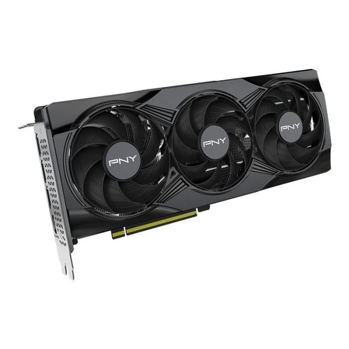 PNY - Placa de vídeo - GEFORCE RTX™ 5060 - 8GB - ARGB - Overclockada - Três ventoinhas - DLSS 4