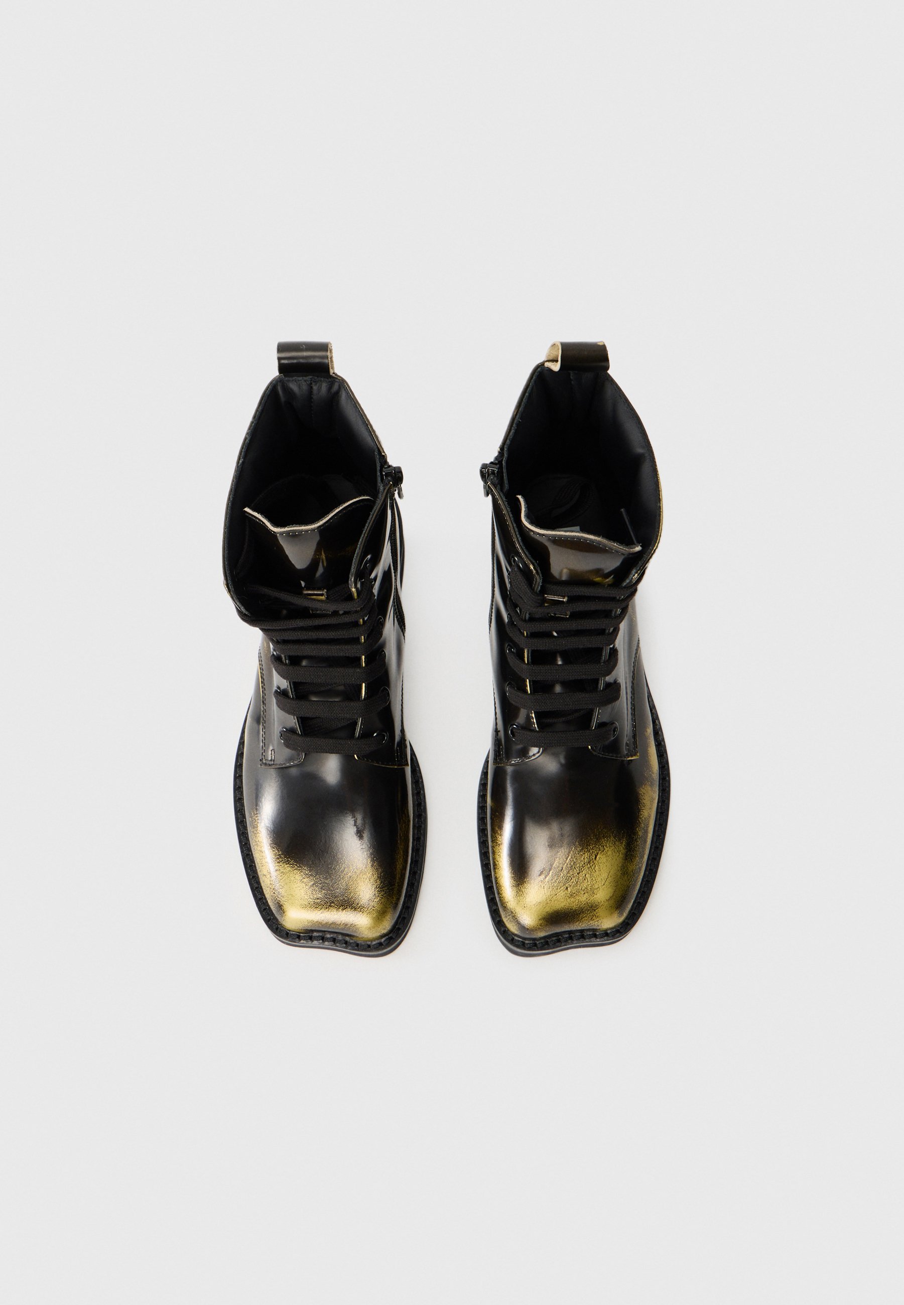 MM6 Maison Margiela UNISEX - Klasyczne botki - czarno-srebrne