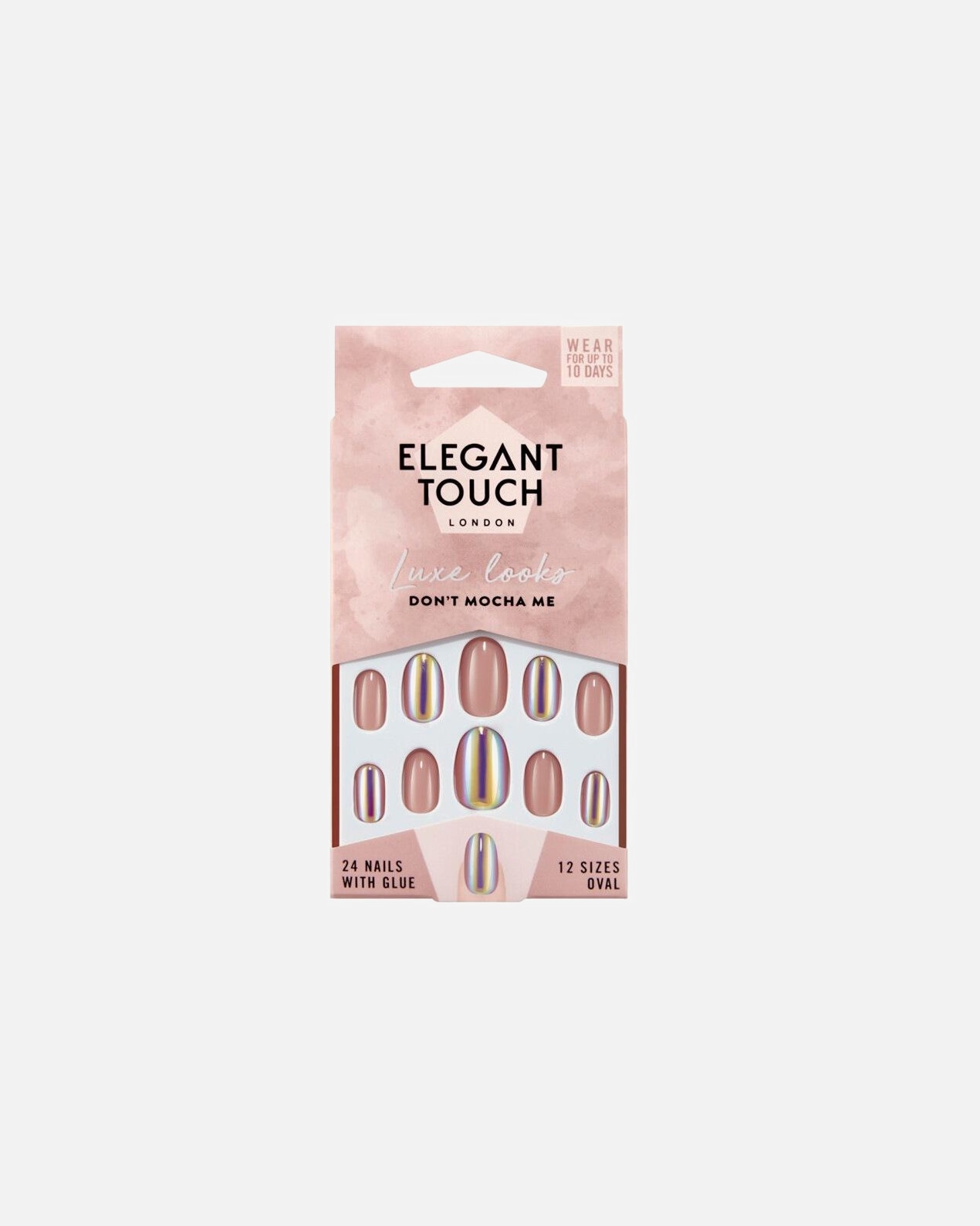 Ongles Elegant Touch Don't Mocha Me - 1 pièce