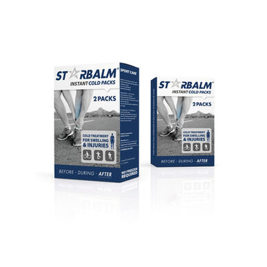 Sáčky Star Balm s okamžitým ledovým efektem pro úlevu od zranění 2 kusy 2 kusy