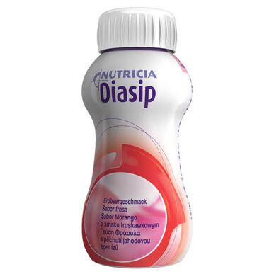 Diasip s okusom jagode Diasip 4 x 200 ml 4 x 200 ml