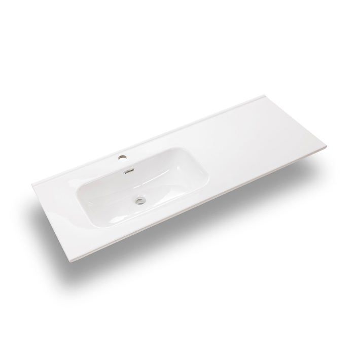 SX 4-piece bathroom set with washbasin, VENERE matte white