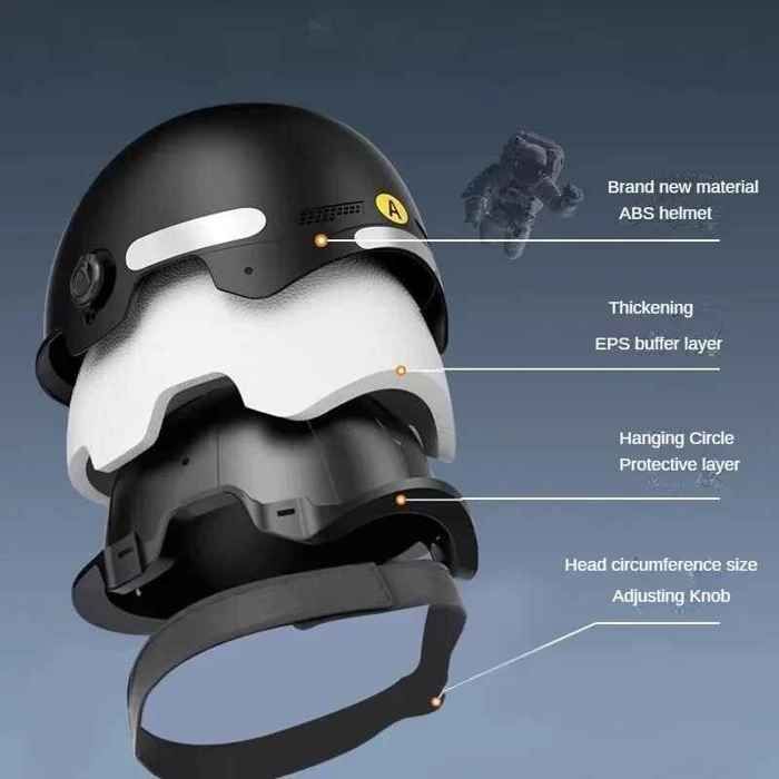 Casque de sécurité pour vélo électrique avec lunettes,demi-casque de dessin,casque de moto,hommes et femmes,adultes - Pink-A[B360]