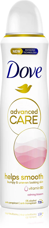 Desodorante spray Dove Advanced Care Calming Blossom