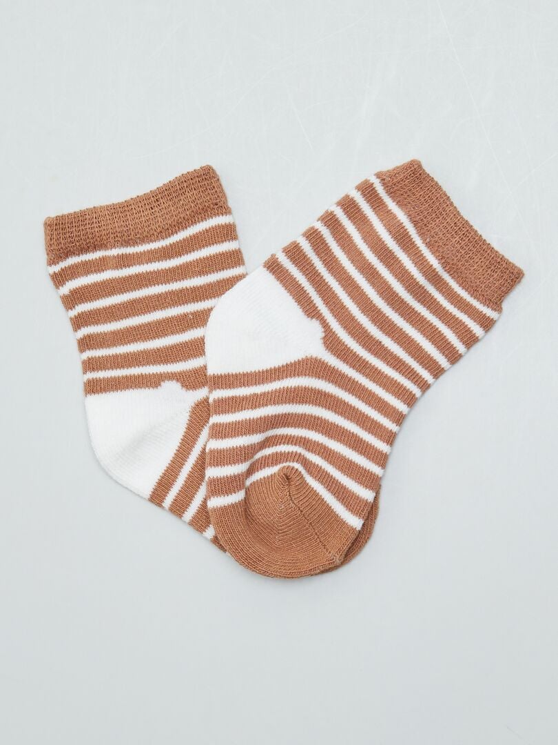 5-delige 'Welkom Baby' geboortedoos - Unisex - Lichtbruin