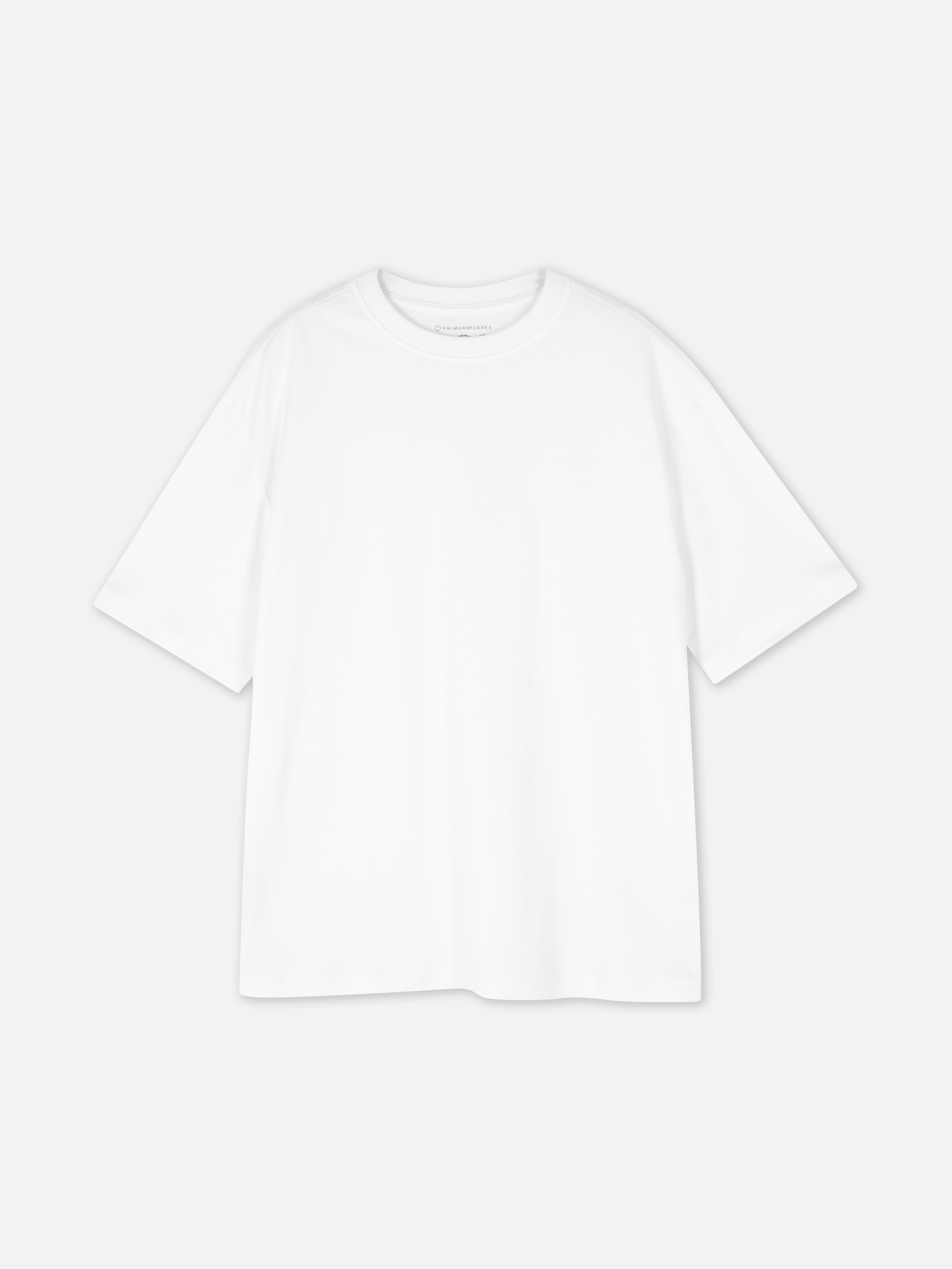 Tricou supradimensionat esențial din jerseu. Este tricoul clasic de zi cu zi, dar frumos și spațios.