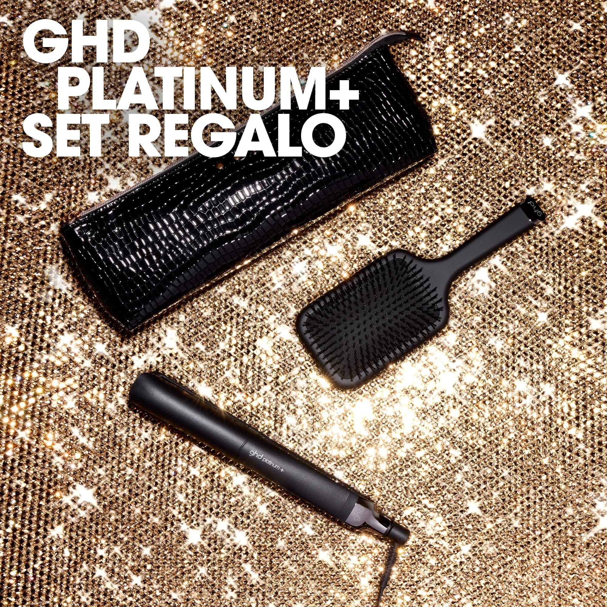 Styler ghd platinum+ Gift Set - piastra per capelli professionale + paddle brush - Cofanetti per Capelli, Piastra Capelli, Spazzole