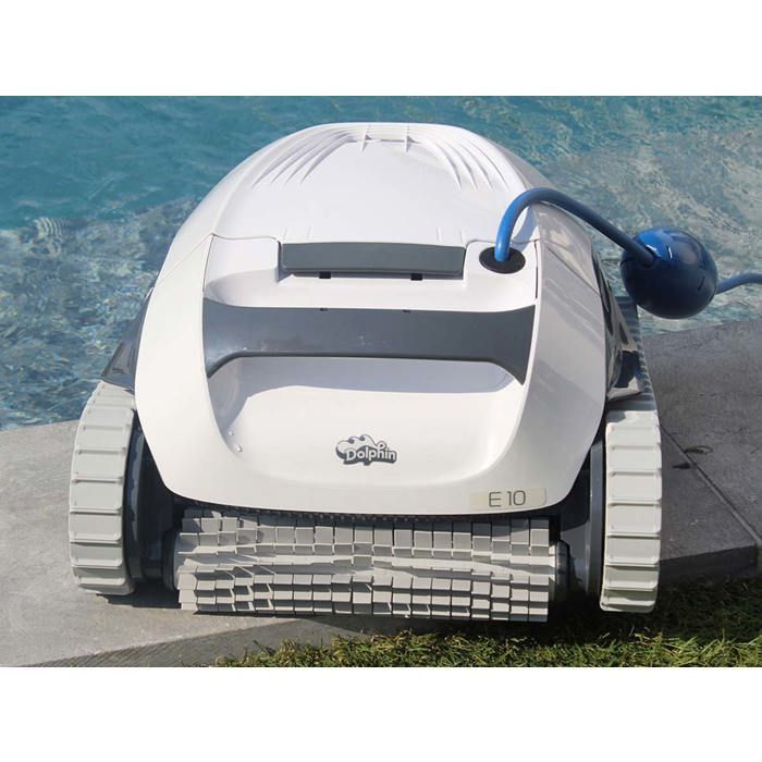 Robô para piscina Dolphin Maytronics E10 - Limpeza do fundo da piscina