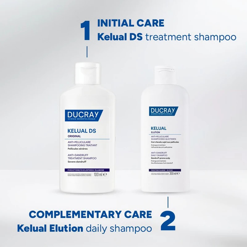 „Ducray Kelual DS Treatment“ šampūnas nuo pleiskanų