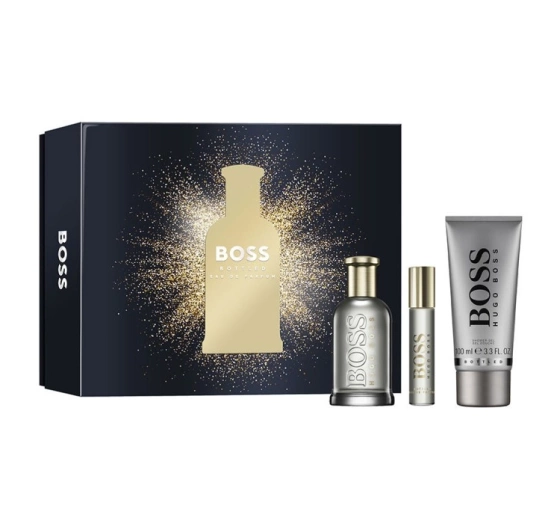 Hugo Boss Boss Bottled woda perfumowana spray 100 ml   10 ml   żel pod prysznic 100 ml