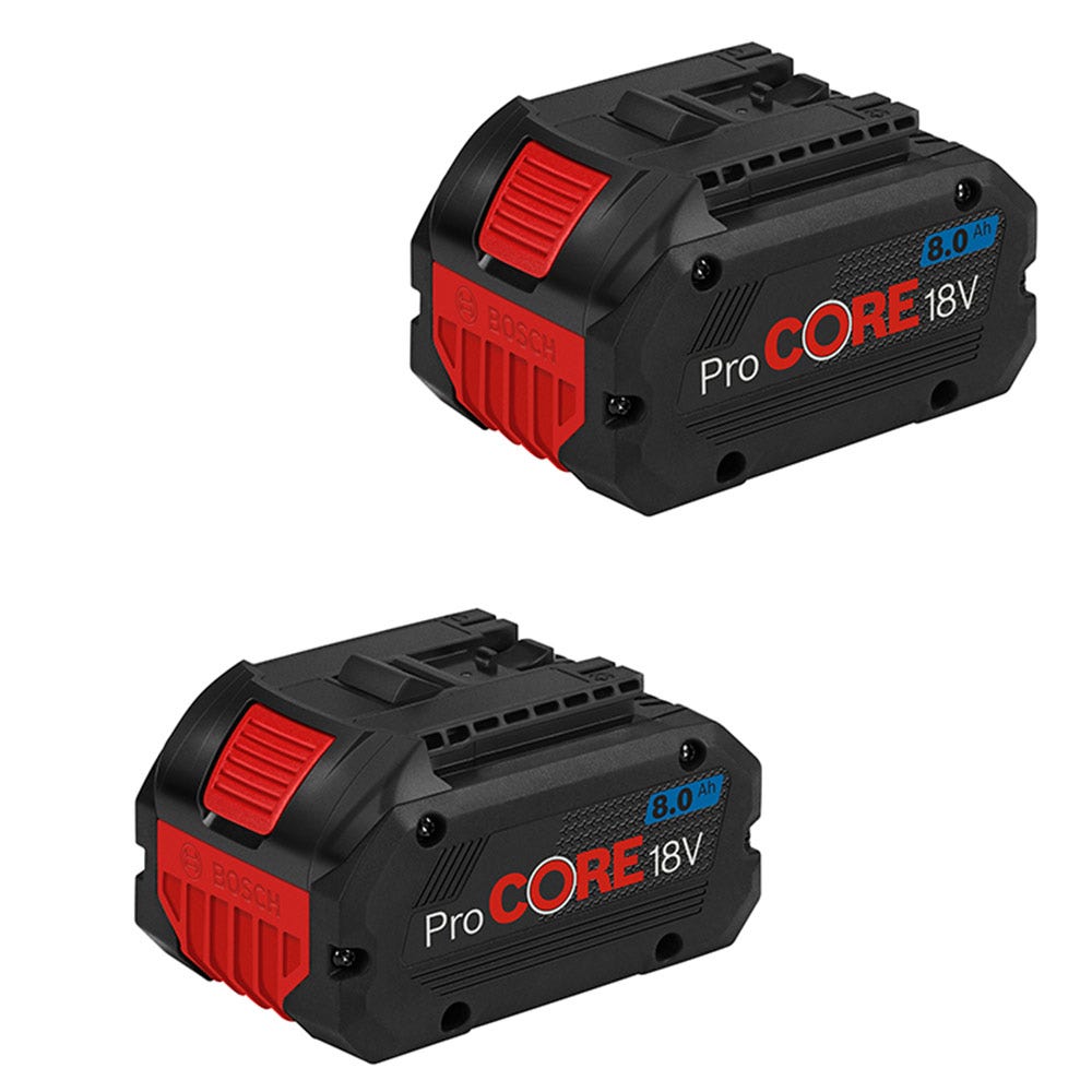 BOSCH PROCORE18V Akkupack 2 x 8,0 Ah 0615990M2E