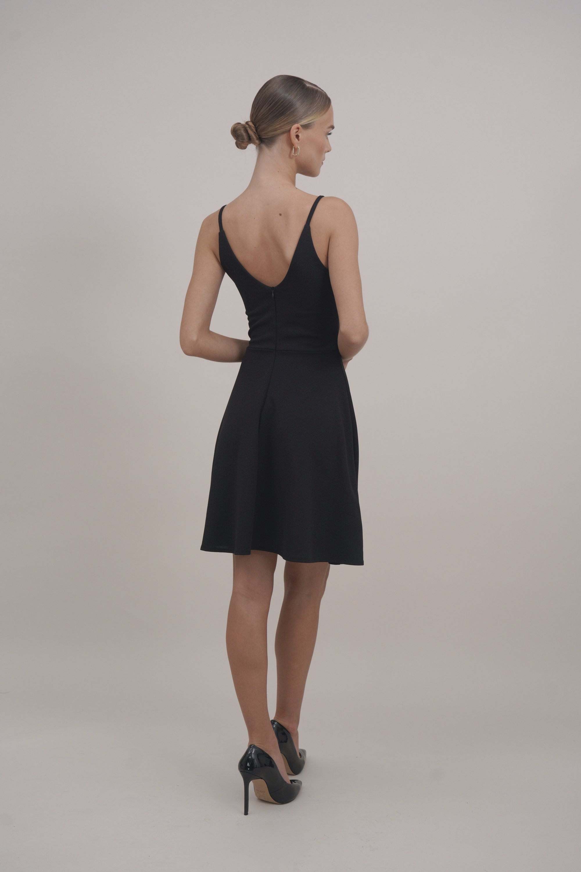 Robe de cocktail/robe de soirée WAL G. HALLIE - noire