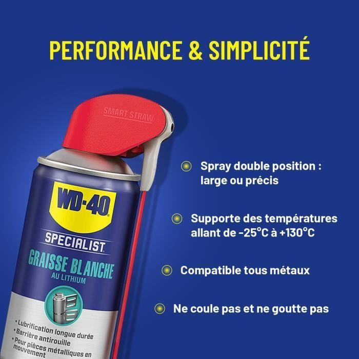 WD-40 SPECIALIST Grasso Bianco al Litio in bomboletta spray - 250 ml