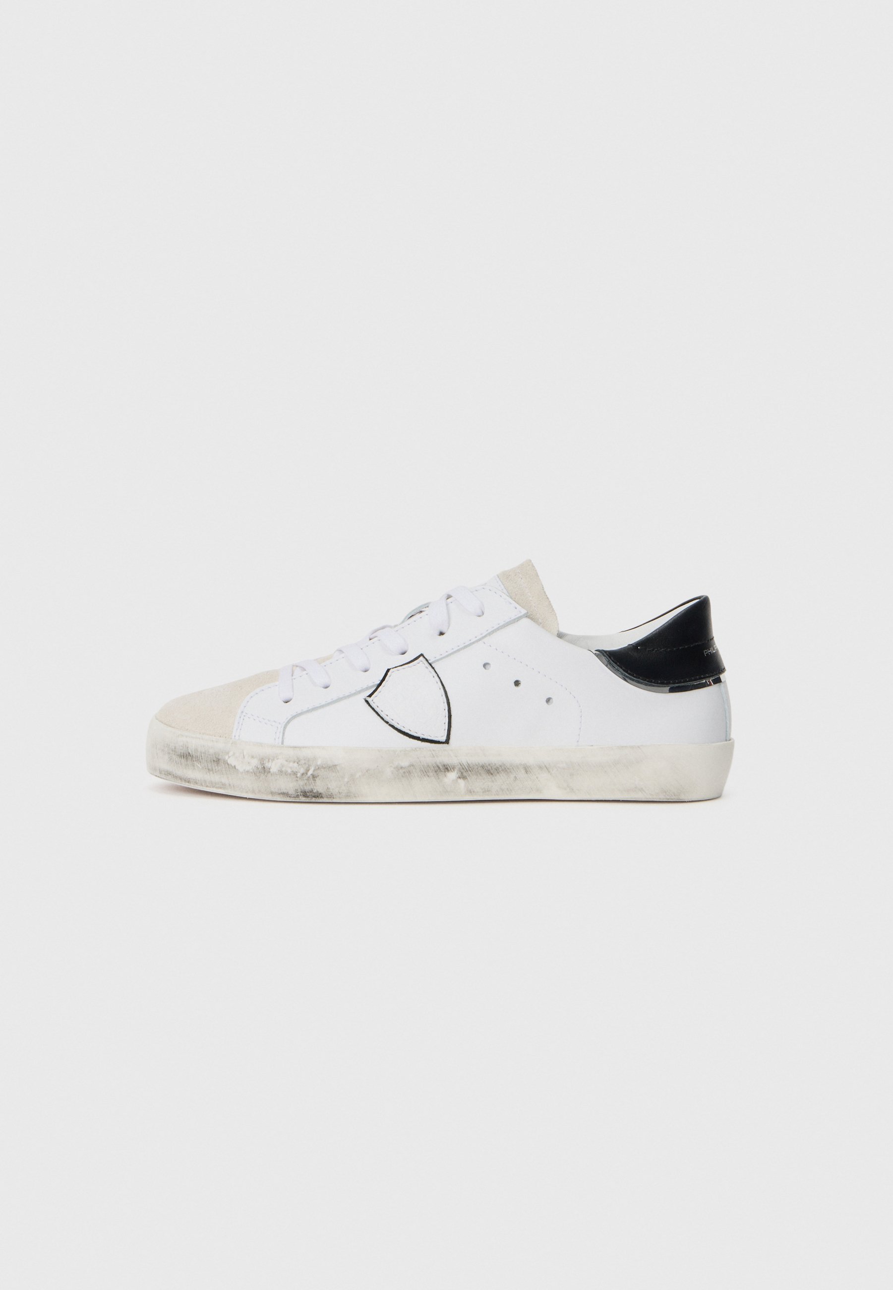 Philippe Modell UNISEX - Sneaker - weiß/schwarz/silberfarben