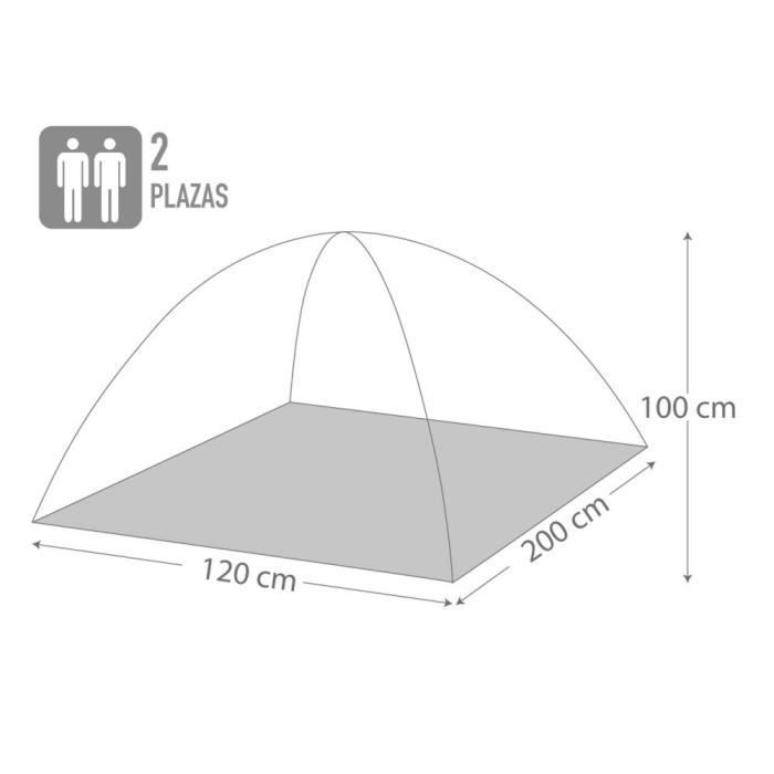Koepeltent - Aktive Sport - Camping - 2 personen - Waterafstotend - Handmatige montage