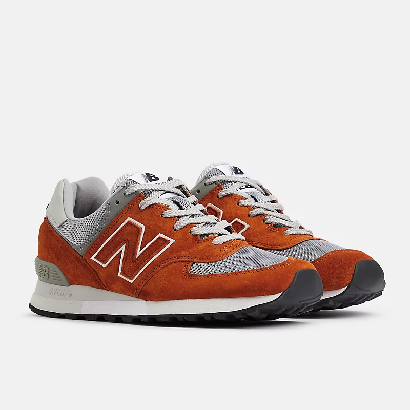 Unisex, hergestellt in Großbritannien, 576 - Orange mit Legierung und Grau/Lila