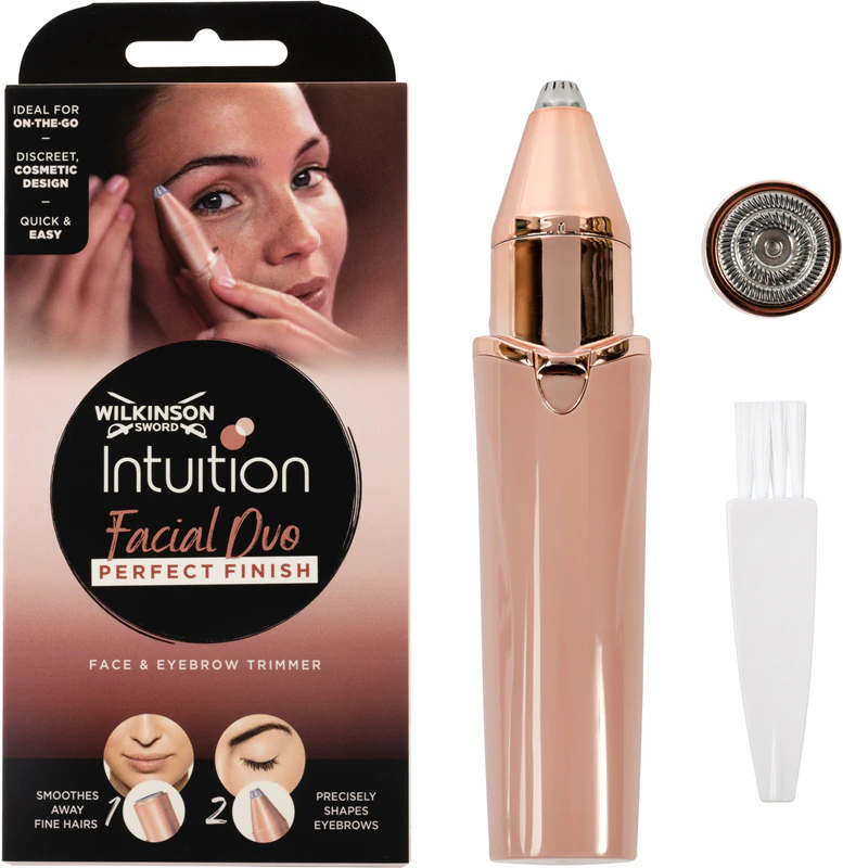 Wilkinson Sword Facial Perfect Finish 2-in-1 elektrische haartrimmer