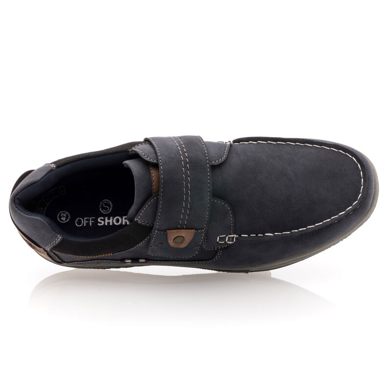 Blaue Herren-Loafer/Bootsschuhe