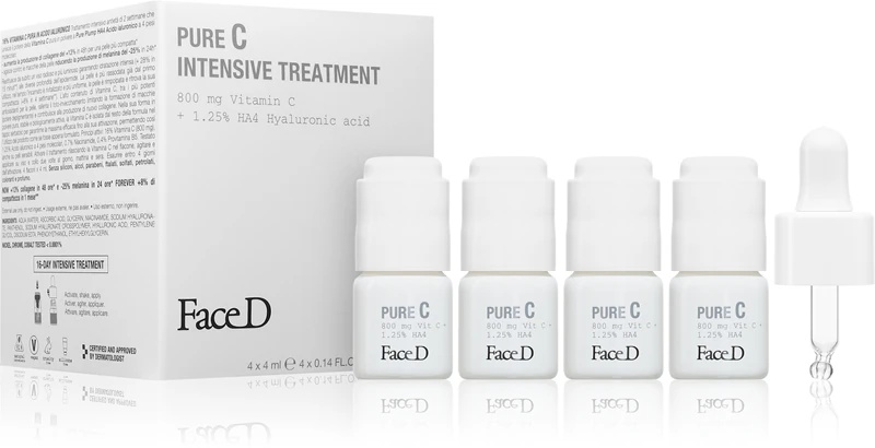 Face D Pure C нега лица против бора