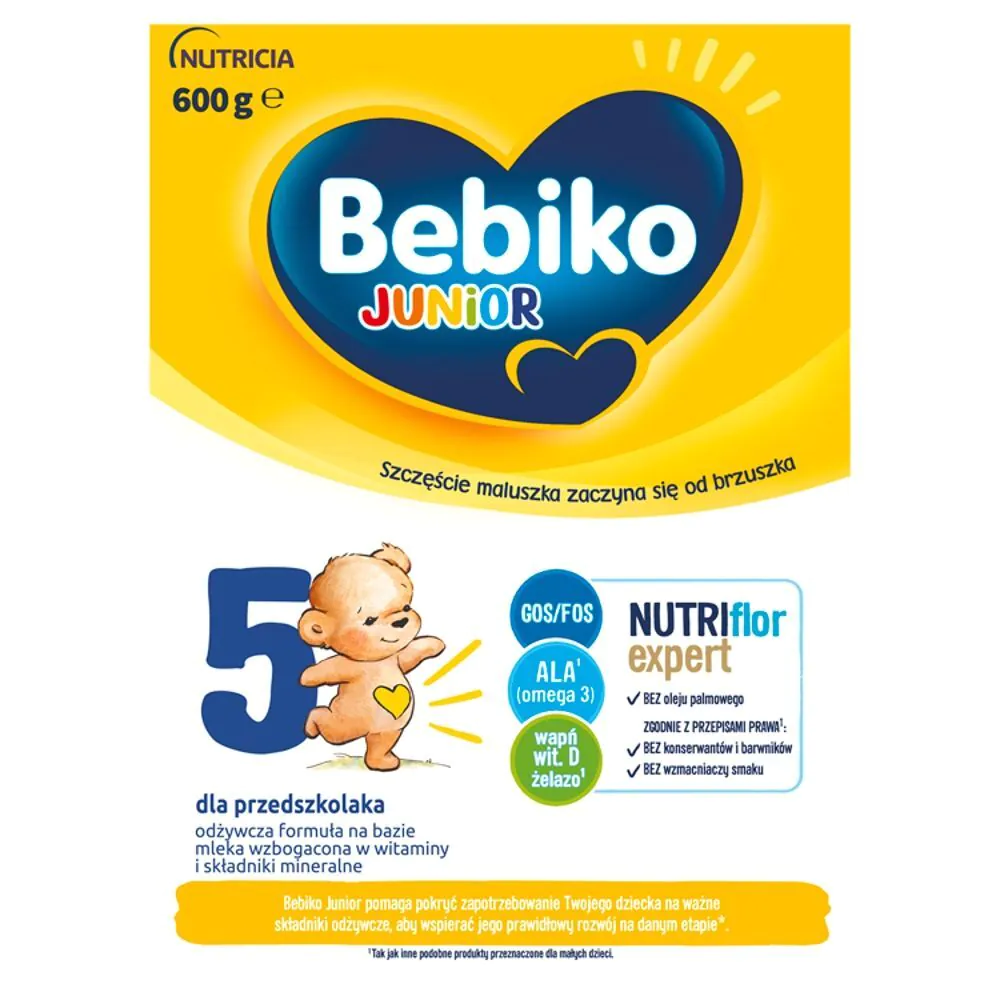 Bebiko Junior 5 mleko modyfikowane