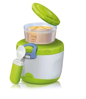 Gourde isotherme Chicco 6M+ pour rester au chaud en déplacement