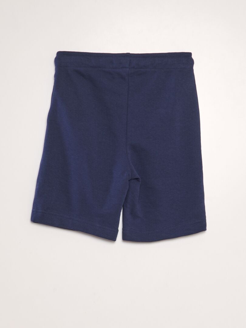 Conjunto de 2 pantalones cortos ligeros de felpa - ROJO