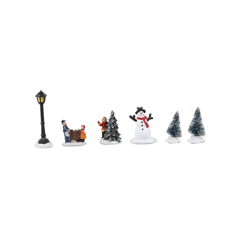 Heimfigur 6-teilig Weihnachtslandschaft