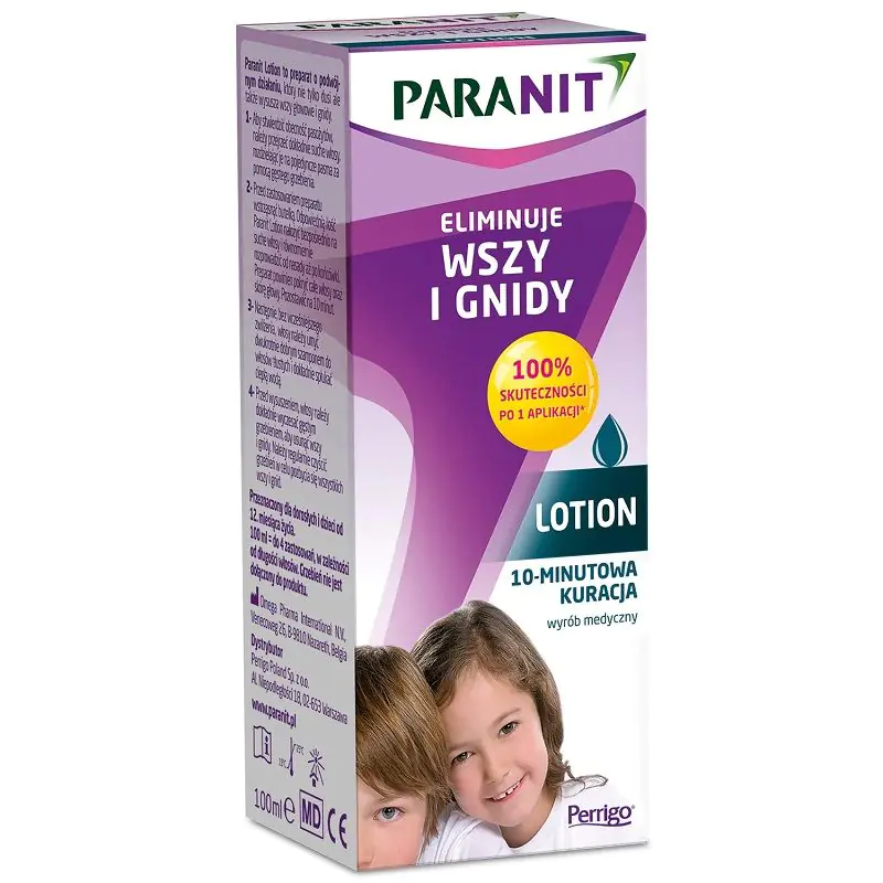 Paranit Lotion, 10-minutowa kuracja eliminująca wszy i gnidy