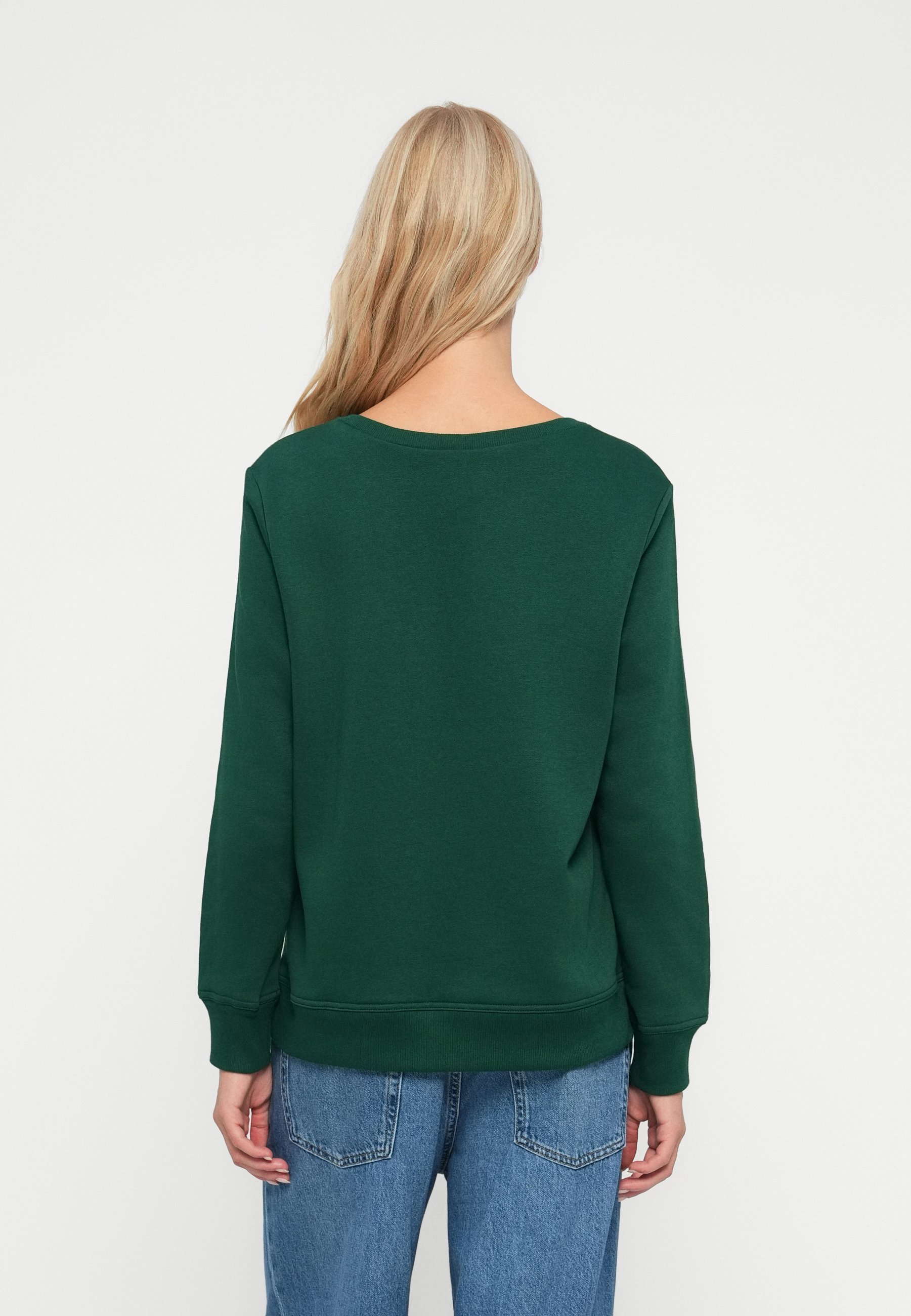 GAP LOGO DOORBUSTER CREW - Sweatshirt - evergreen glamour