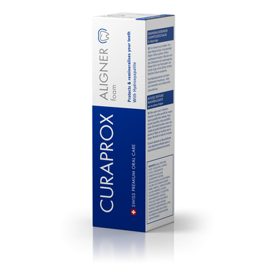 Curaprox-vaahto oikomislaitteille, hampaiden suoja, 40 ml