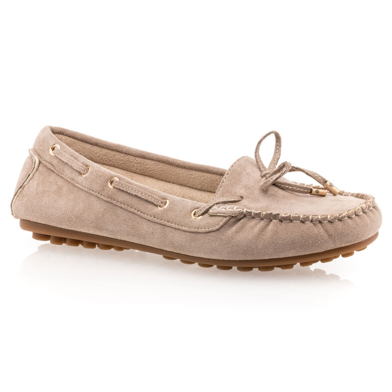 Naisten ruskeat loaferit/veneilykengät