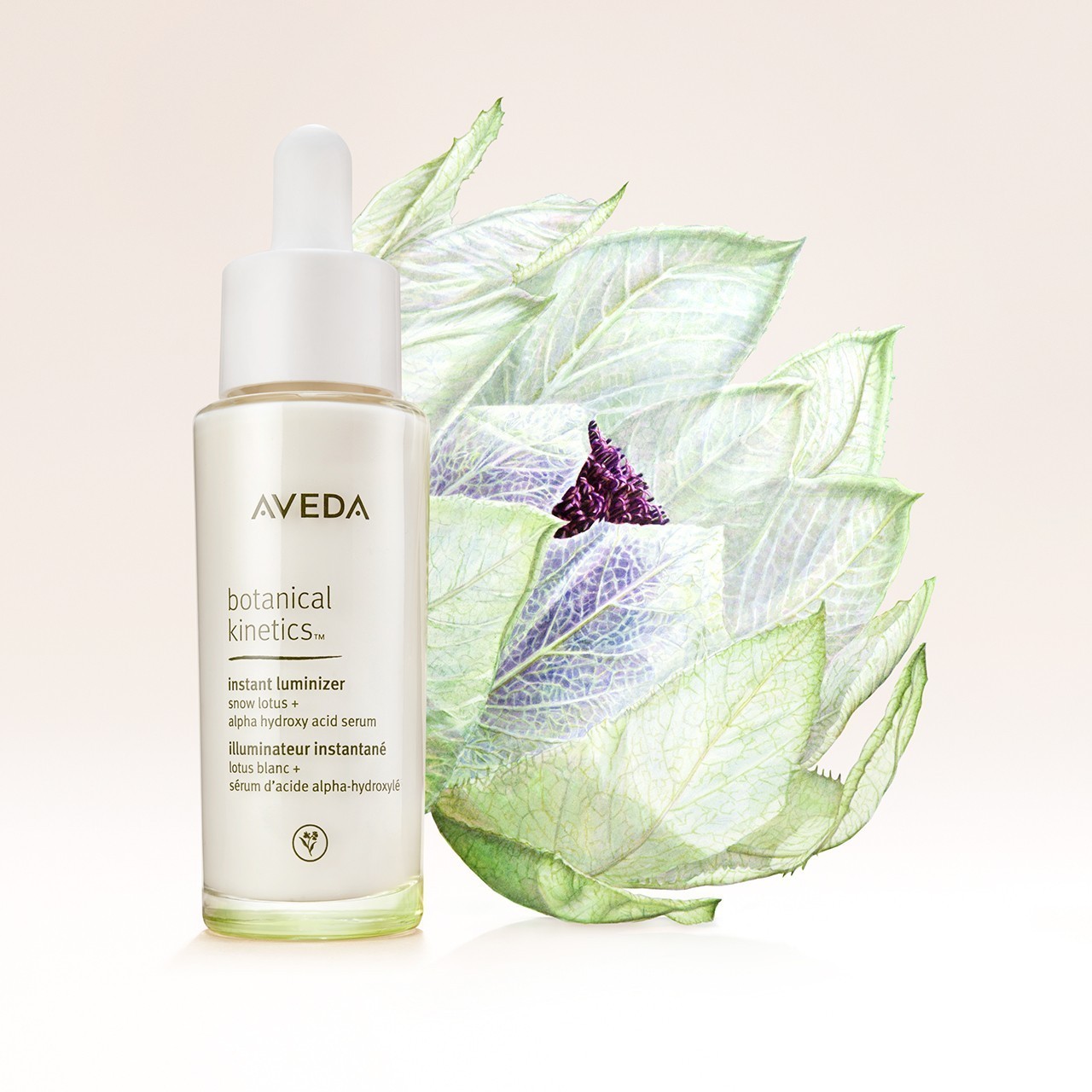 Aveda mitrinošais serums Botanical Kinetics Plant Active Instant Luminizer - 30 ml
