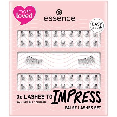 Sada umělých řas Essence Impress 1 ks 1 ks