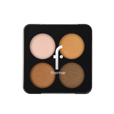 Flormar-luomiväripaletti 3 Bronze Goddess 6 g