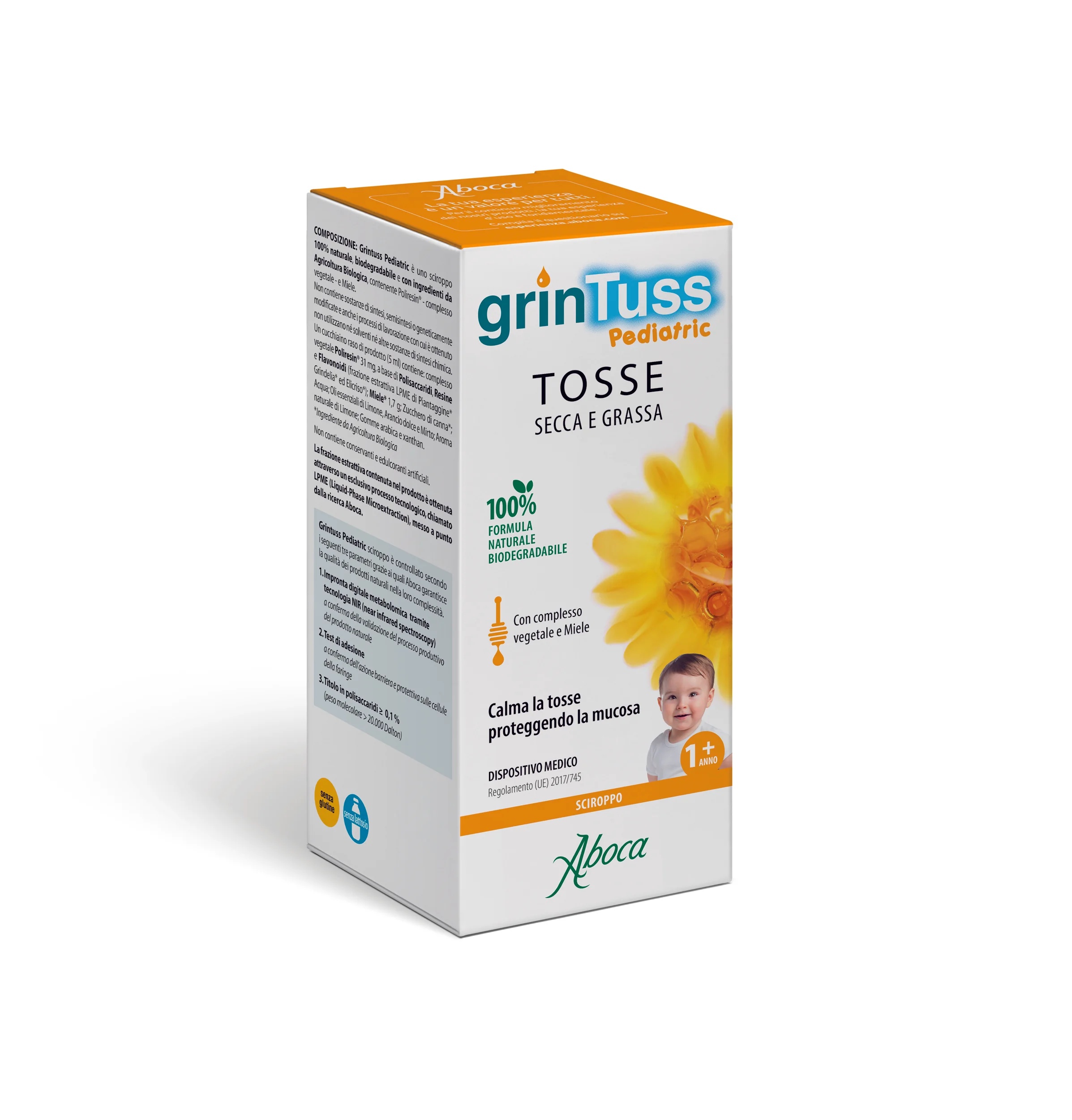 ABOCA Jarabe infantil Aboca Grintuss 180 g Tos infantil