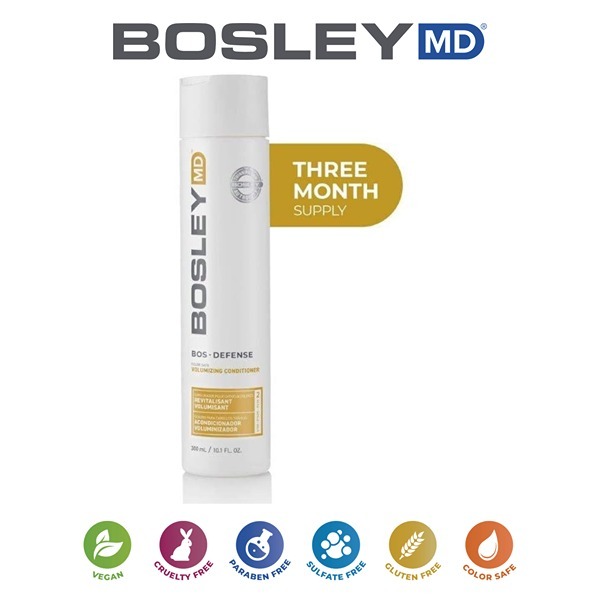 BosleyMD Volumiserende balsam Defence Colour Safe 300ml | Hår | Superdrug