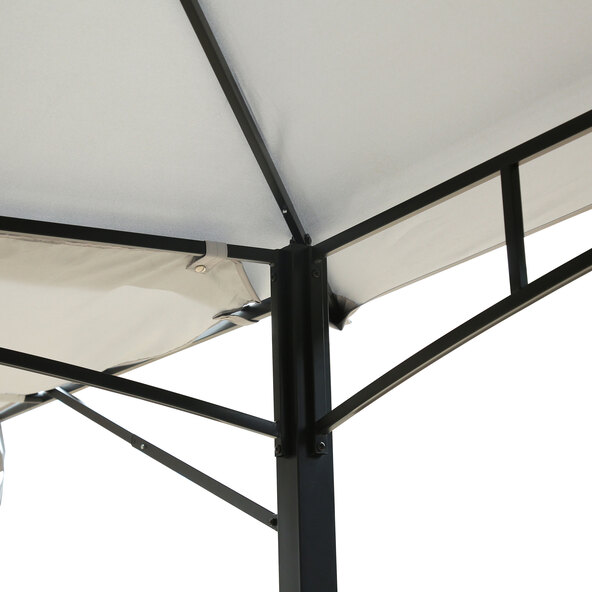 Tenda para jardim e festas Grand Valley com cobertura de tecido