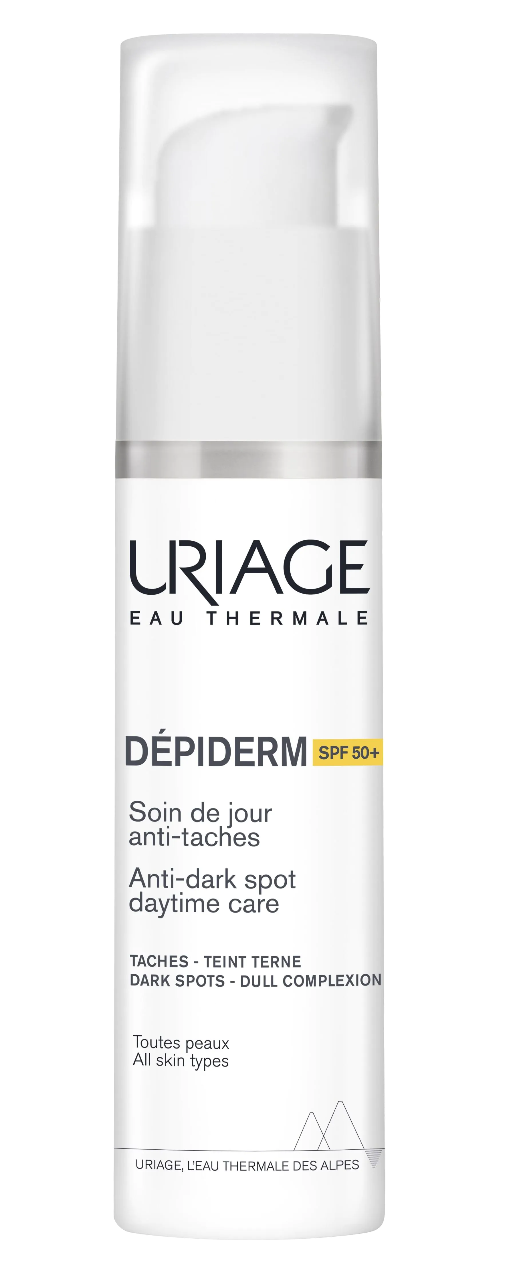 Uriage Depiderm Krem na przebarwienia na dzień SPF50+