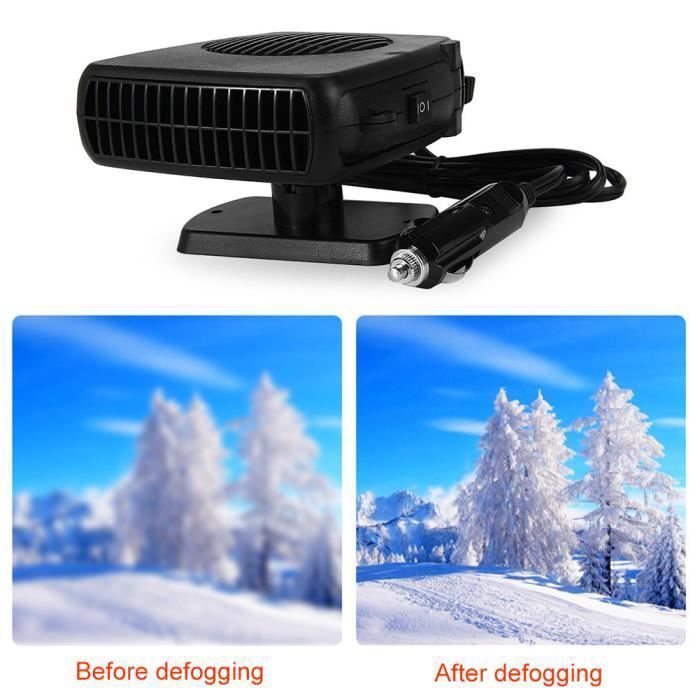 Chauffage en céramique portable 24V, Dégivreur de chauffage automatique, pare-brise plus chaud pour convient aux camions ou camions