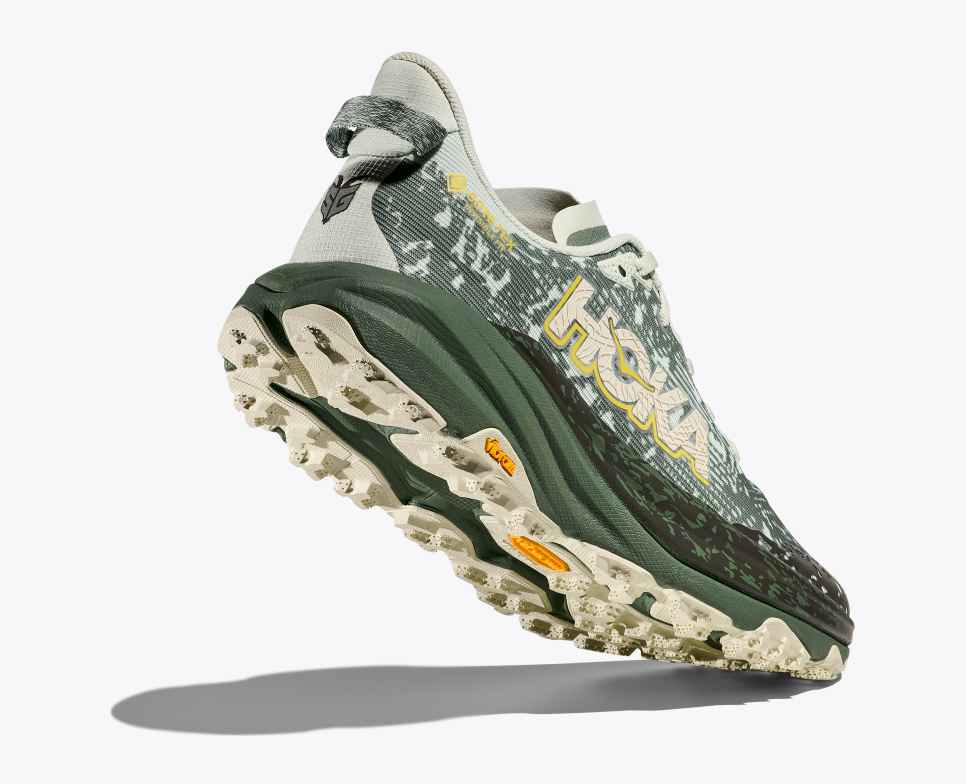 HOKA Speedgoat 6 GORE-TEX Zeeglas / Varen