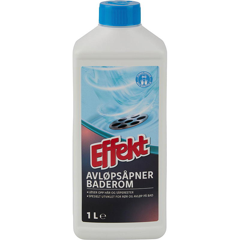 Abflussreiniger mit Effekt, 1 l, Badezimmer-Effekt